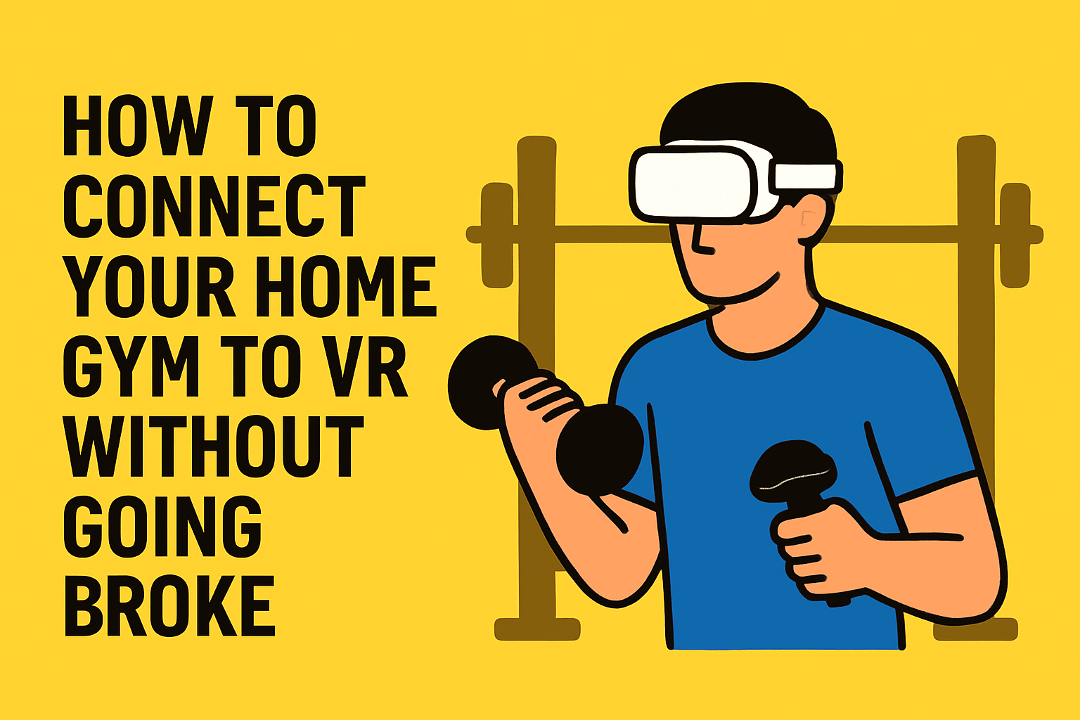 How to Connect Your Home Gym to VR Without Going Broke (Oculus Quest 2 Edition)